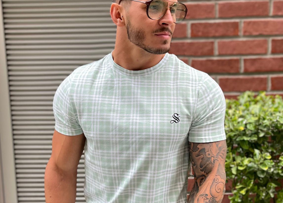 Dove - Green/White Men’s T-Shirt (PRE-ORDER DISPATCH DATE 1 JULY 2022) - Sarman Fashion - Wholesale Clothing Fashion Brand for Men from Canada