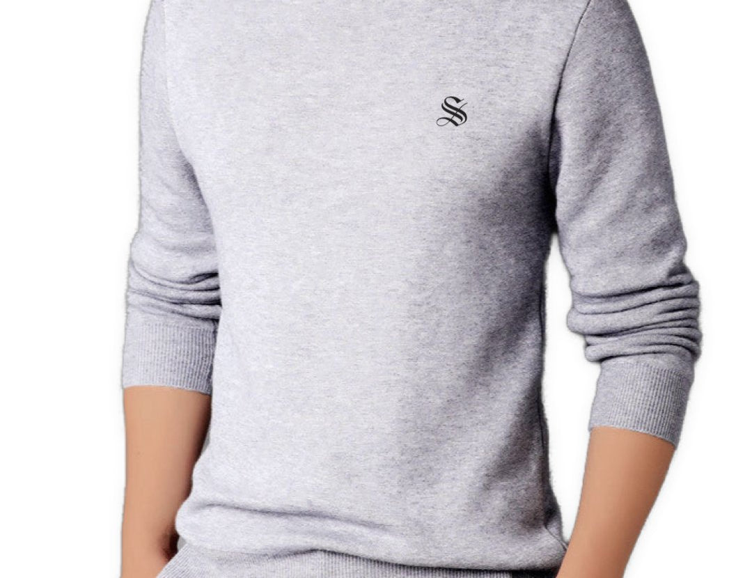 DRBB - Long Sleeve High Neck Shirt for Men - Sarman Fashion - Wholesale Clothing Fashion Brand for Men from Canada