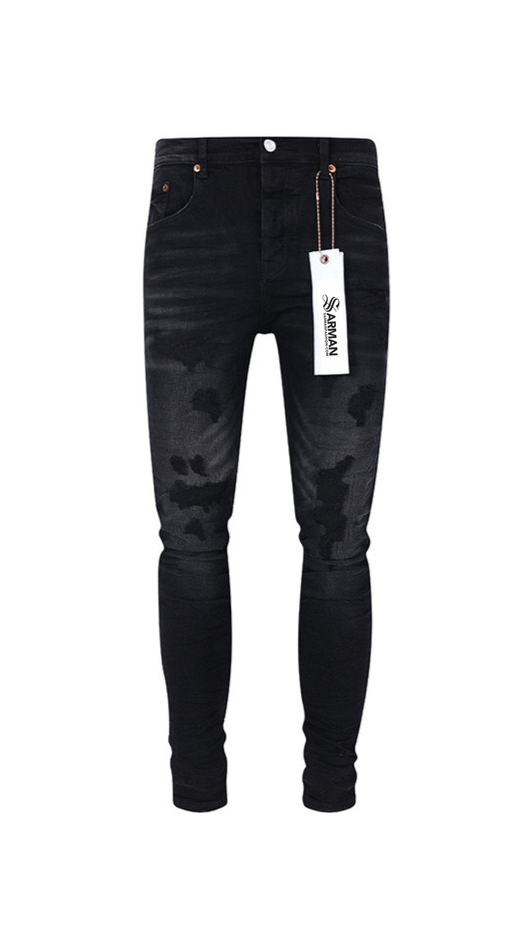 Durtko - Skinny Legs Denim Jeans for Men - Sarman Fashion - Wholesale Clothing Fashion Brand for Men from Canada