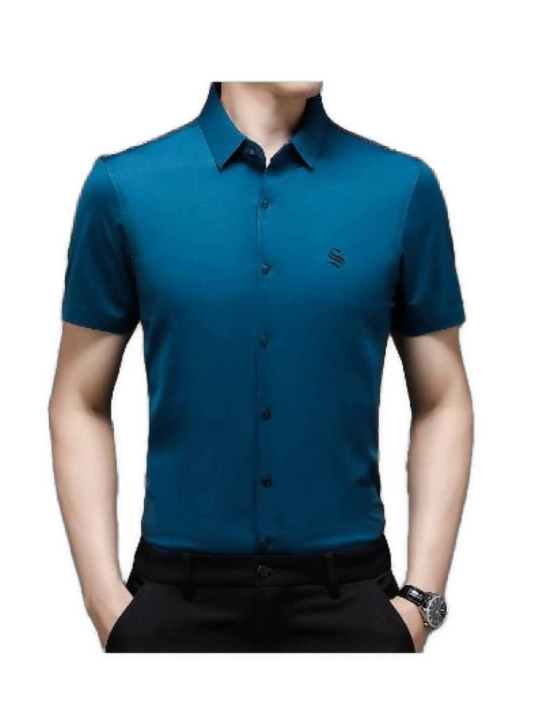 Edurto 2 - Short Sleeves Shirt for Men - Sarman Fashion - Wholesale Clothing Fashion Brand for Men from Canada