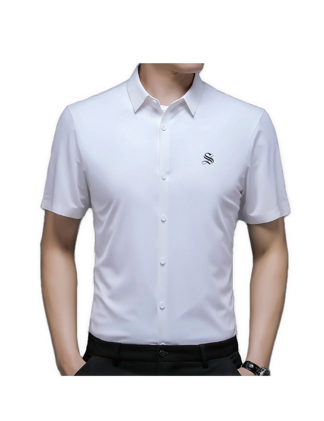 Edurto 2 - Short Sleeves Shirt for Men - Sarman Fashion - Wholesale Clothing Fashion Brand for Men from Canada