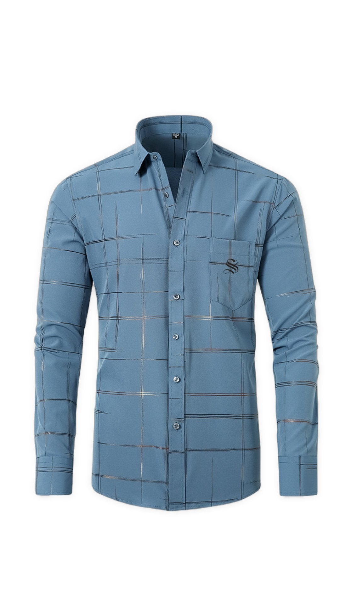 Enki - Long Sleeves Shirt for Men - Sarman Fashion - Wholesale Clothing Fashion Brand for Men from Canada
