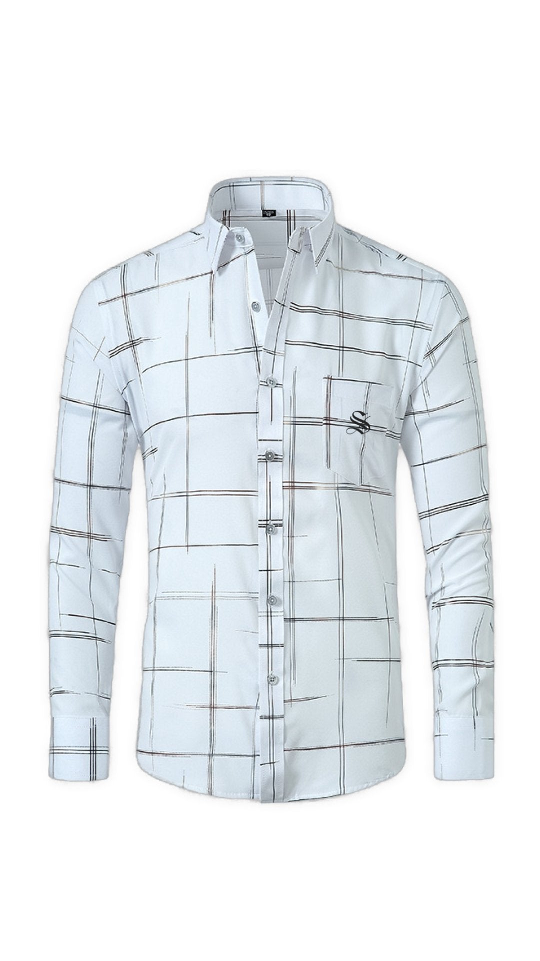 Enki - Long Sleeves Shirt for Men - Sarman Fashion - Wholesale Clothing Fashion Brand for Men from Canada