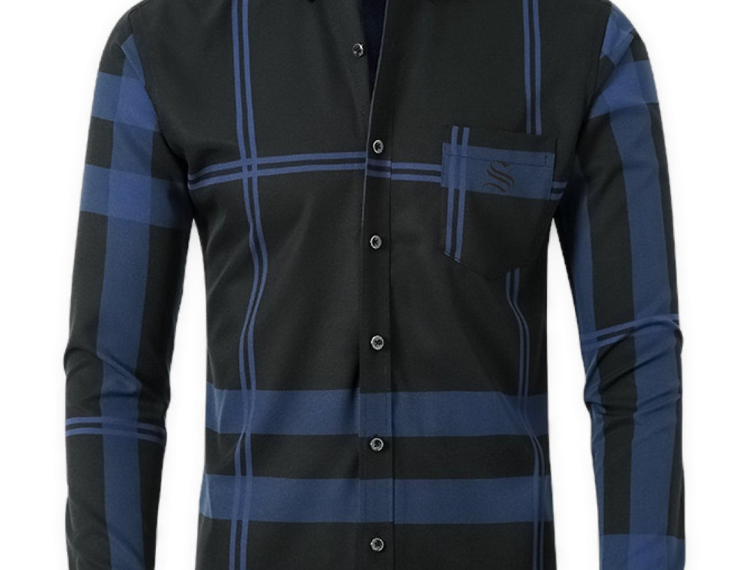 Enki - Long Sleeves Shirt for Men - Sarman Fashion - Wholesale Clothing Fashion Brand for Men from Canada