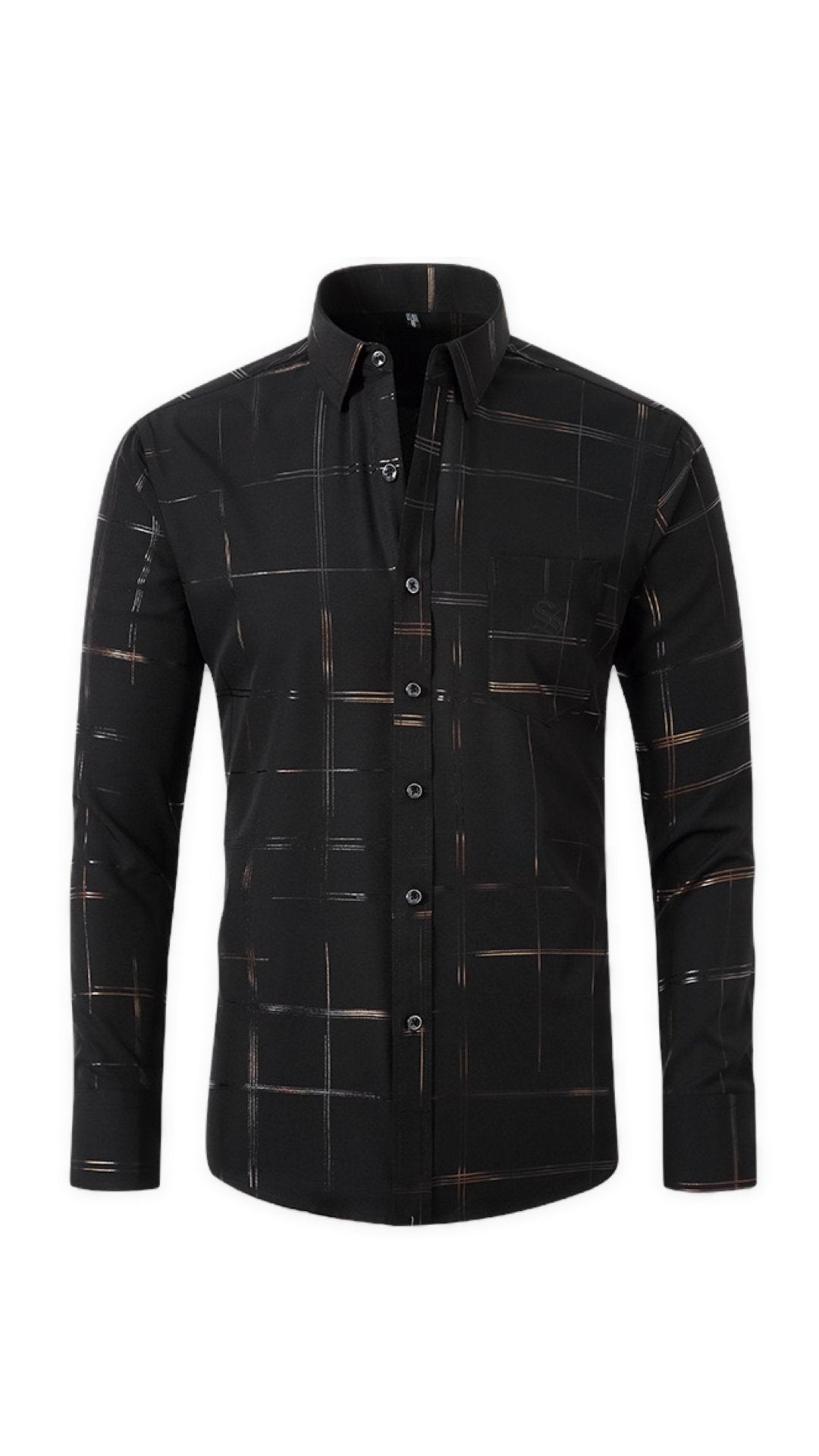 Enki - Long Sleeves Shirt for Men - Sarman Fashion - Wholesale Clothing Fashion Brand for Men from Canada
