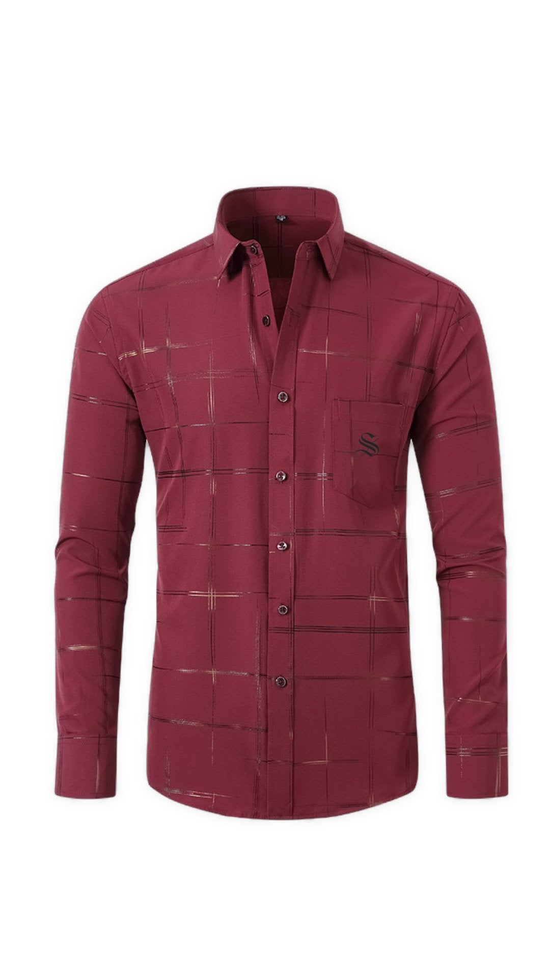 Enki - Long Sleeves Shirt for Men - Sarman Fashion - Wholesale Clothing Fashion Brand for Men from Canada