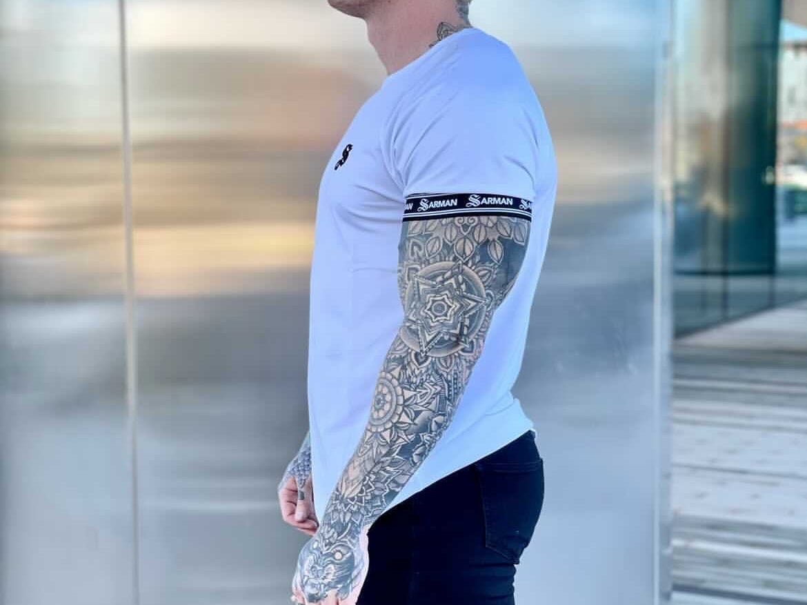 Epitome - White T-shirt for Men - Sarman Fashion - Wholesale Clothing Fashion Brand for Men from Canada