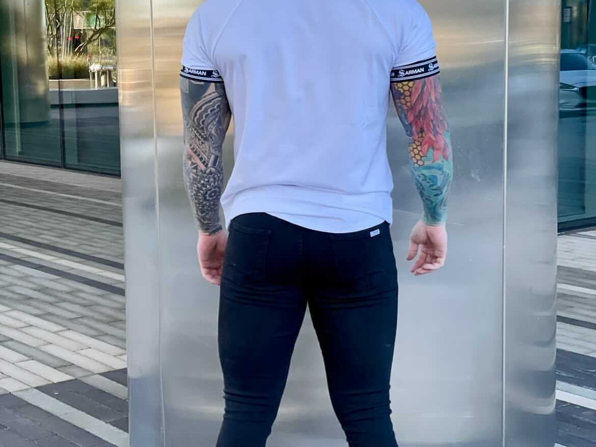 Epitome - White T-shirt for Men - Sarman Fashion - Wholesale Clothing Fashion Brand for Men from Canada