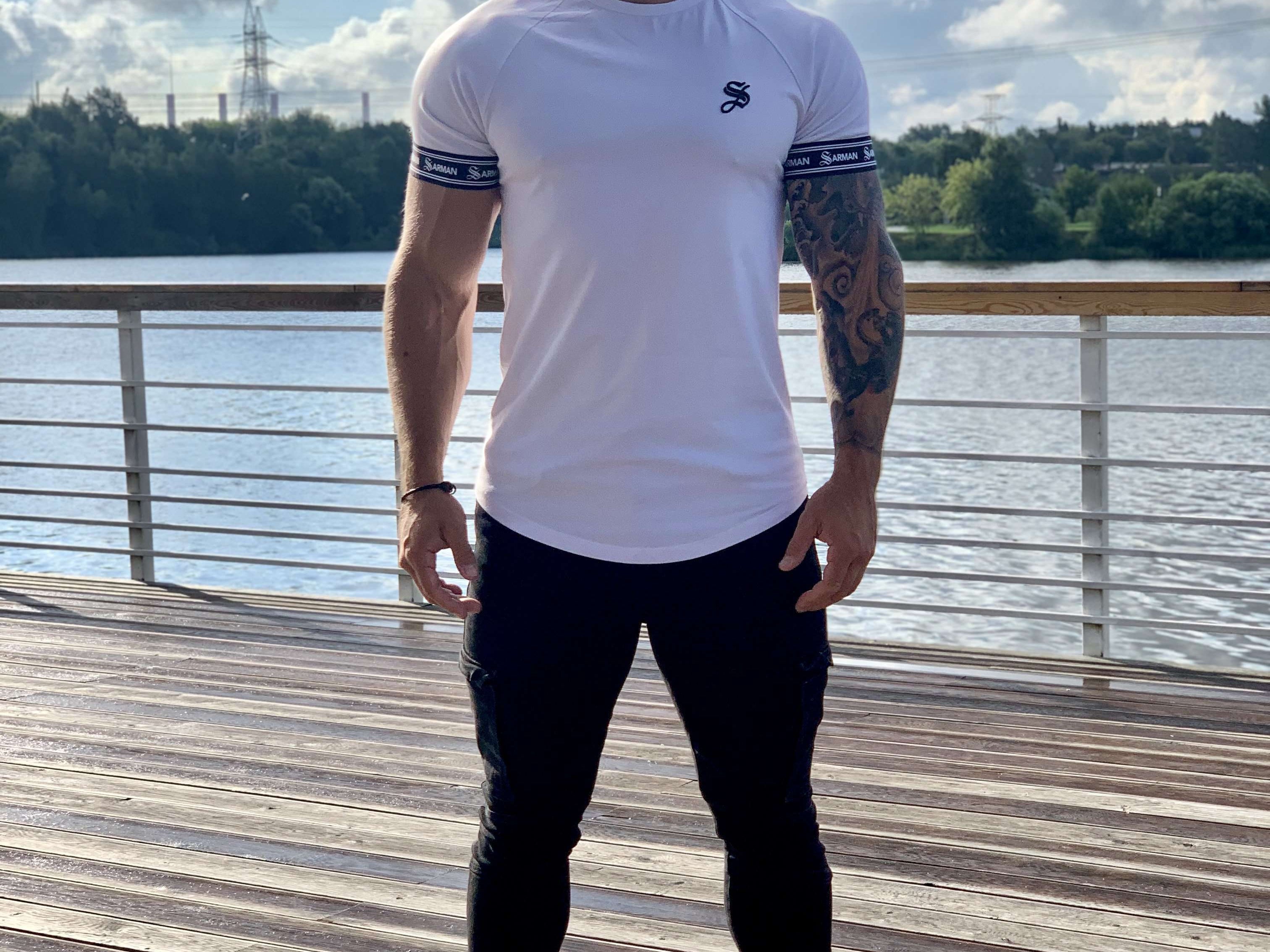 Epitome - White T-shirt for Men (PRE-ORDER DISPATCH DATE 25 SEPTEMBER) - Sarman Fashion - Wholesale Clothing Fashion Brand for Men from Canada