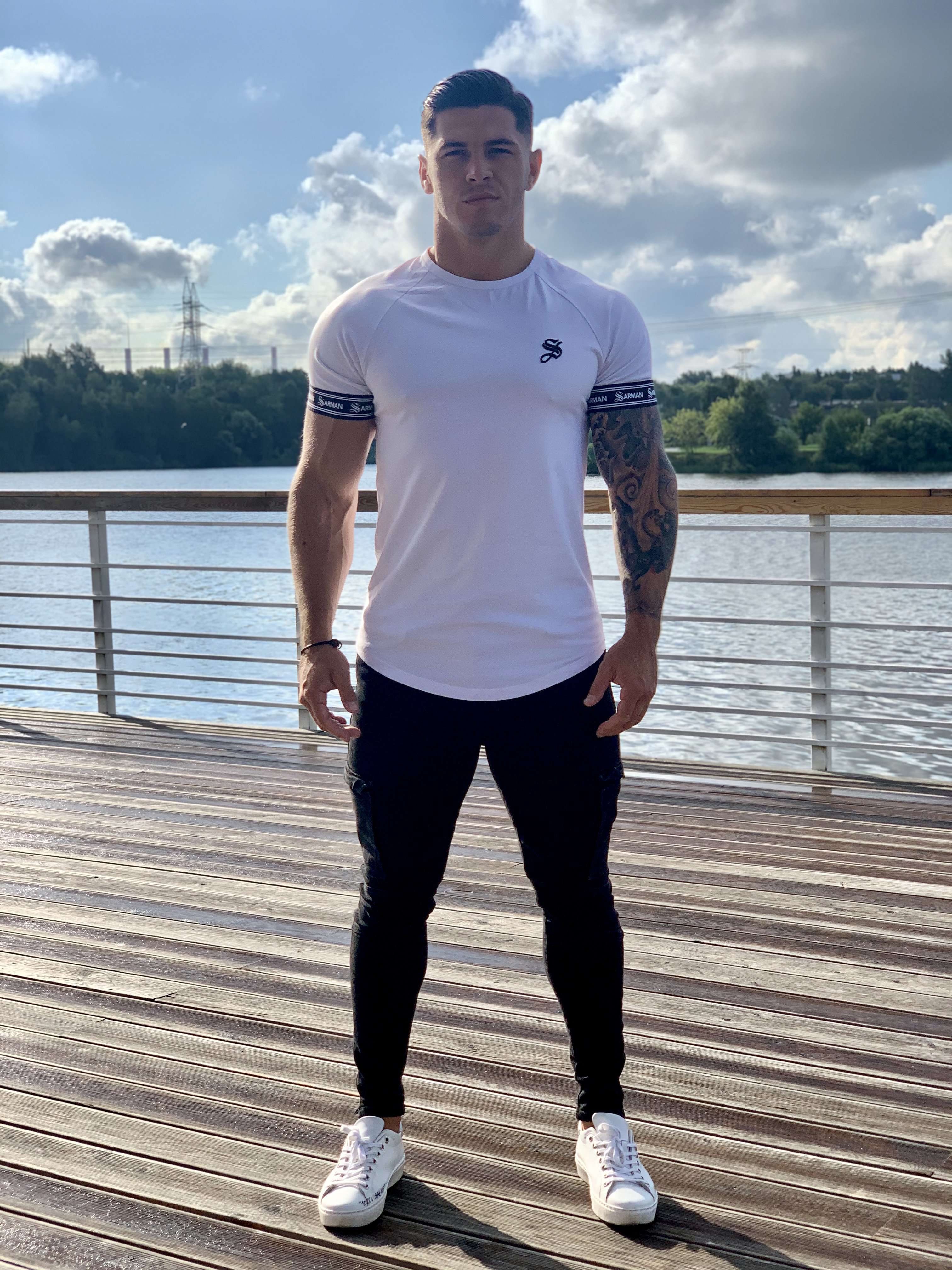 Epitome - White T-shirt for Men (PRE-ORDER DISPATCH DATE 25 SEPTEMBER) - Sarman Fashion - Wholesale Clothing Fashion Brand for Men from Canada