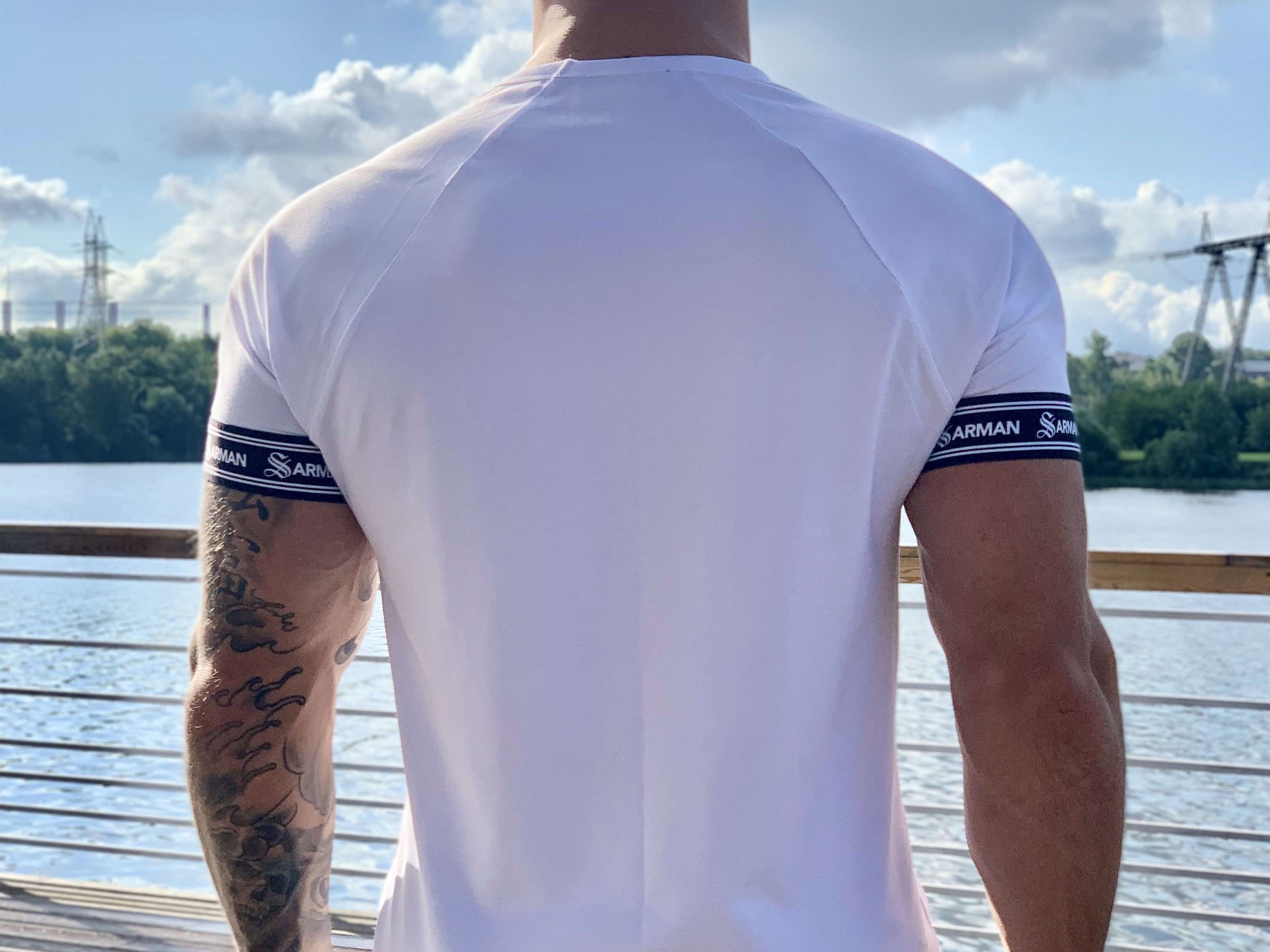 Epitome - White T-shirt for Men (PRE-ORDER DISPATCH DATE 25 SEPTEMBER) - Sarman Fashion - Wholesale Clothing Fashion Brand for Men from Canada