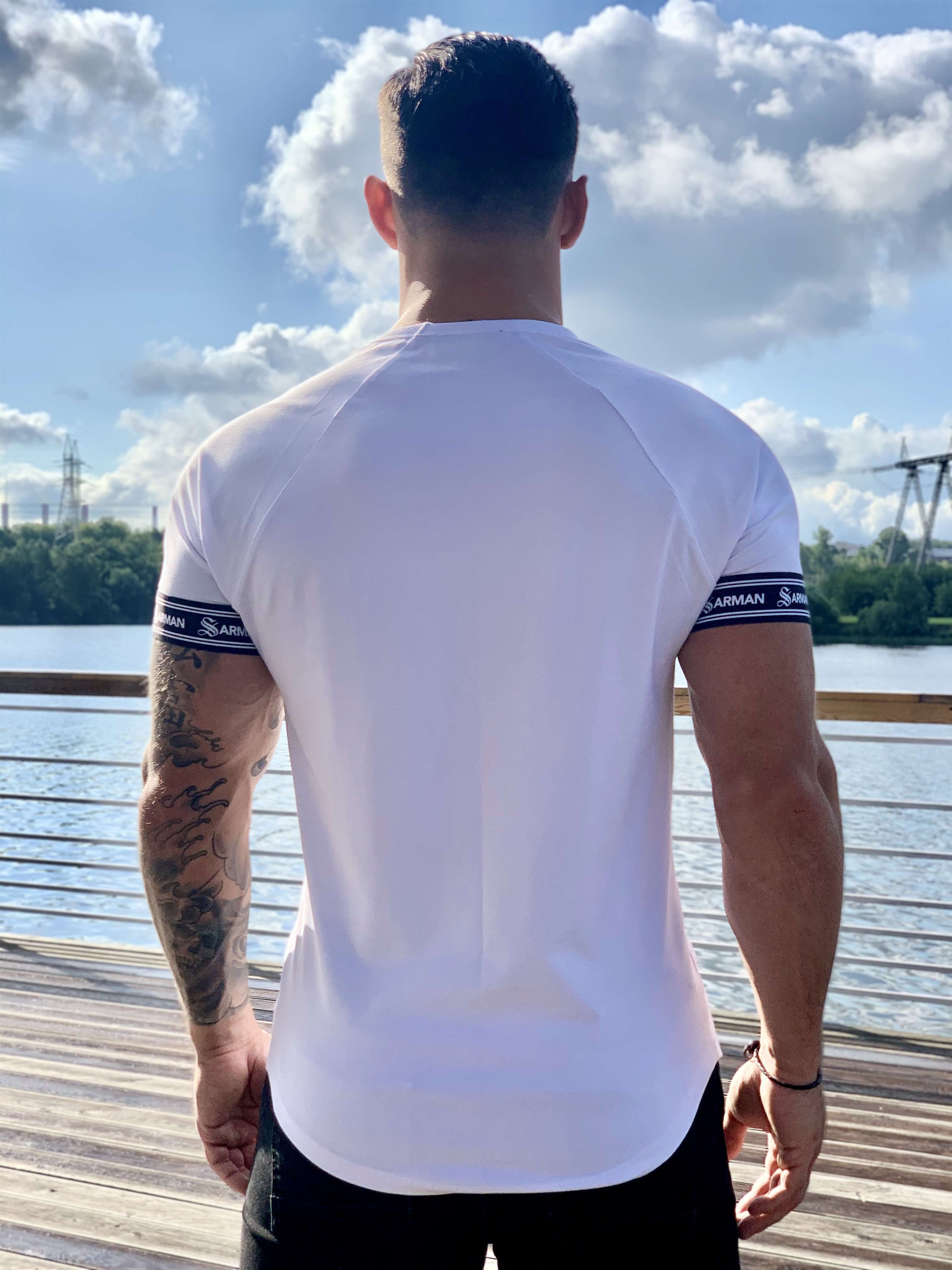 Epitome - White T-shirt for Men (PRE-ORDER DISPATCH DATE 25 SEPTEMBER) - Sarman Fashion - Wholesale Clothing Fashion Brand for Men from Canada