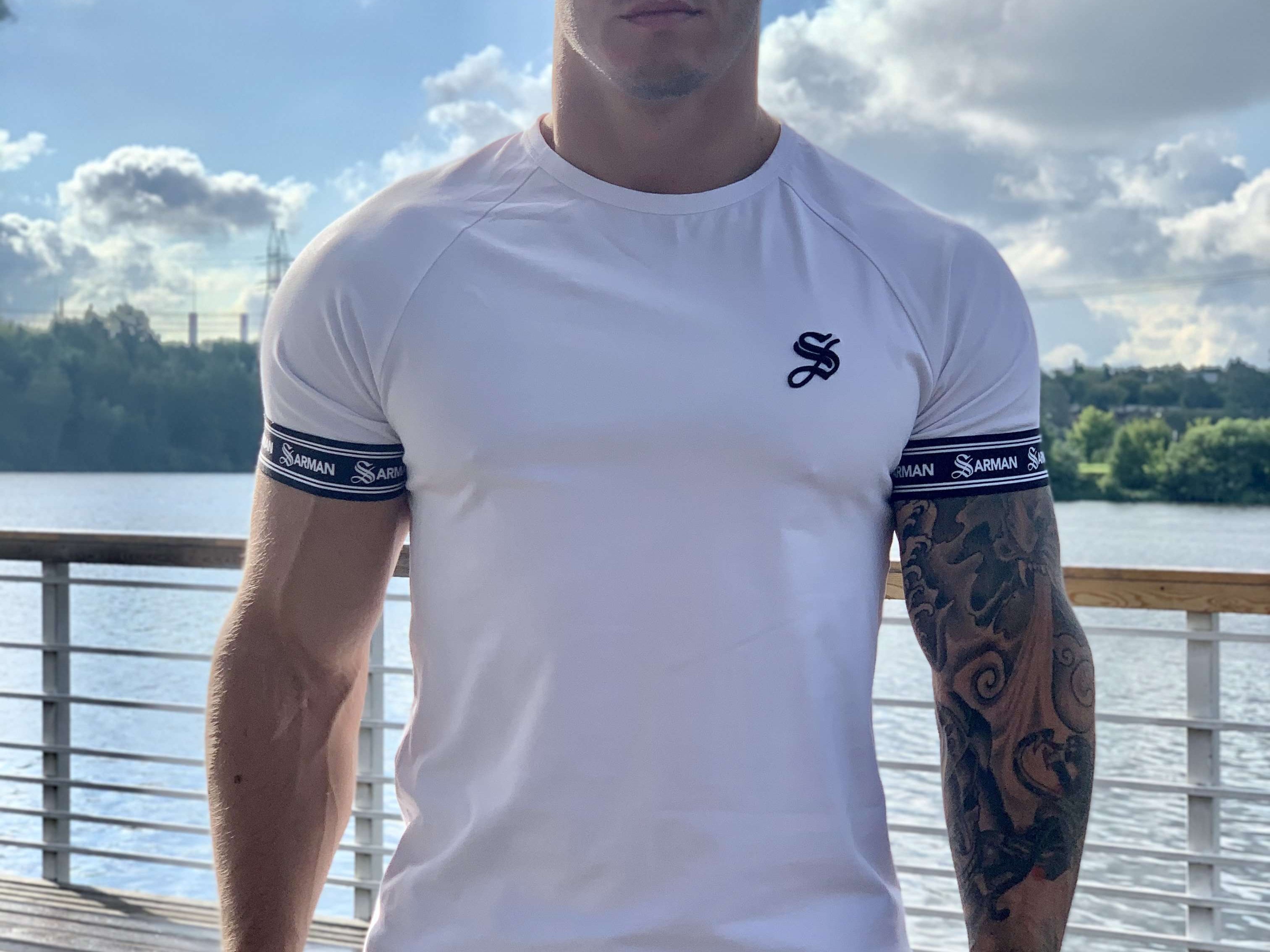 Epitome - White T-shirt for Men (PRE-ORDER DISPATCH DATE 25 SEPTEMBER) - Sarman Fashion - Wholesale Clothing Fashion Brand for Men from Canada