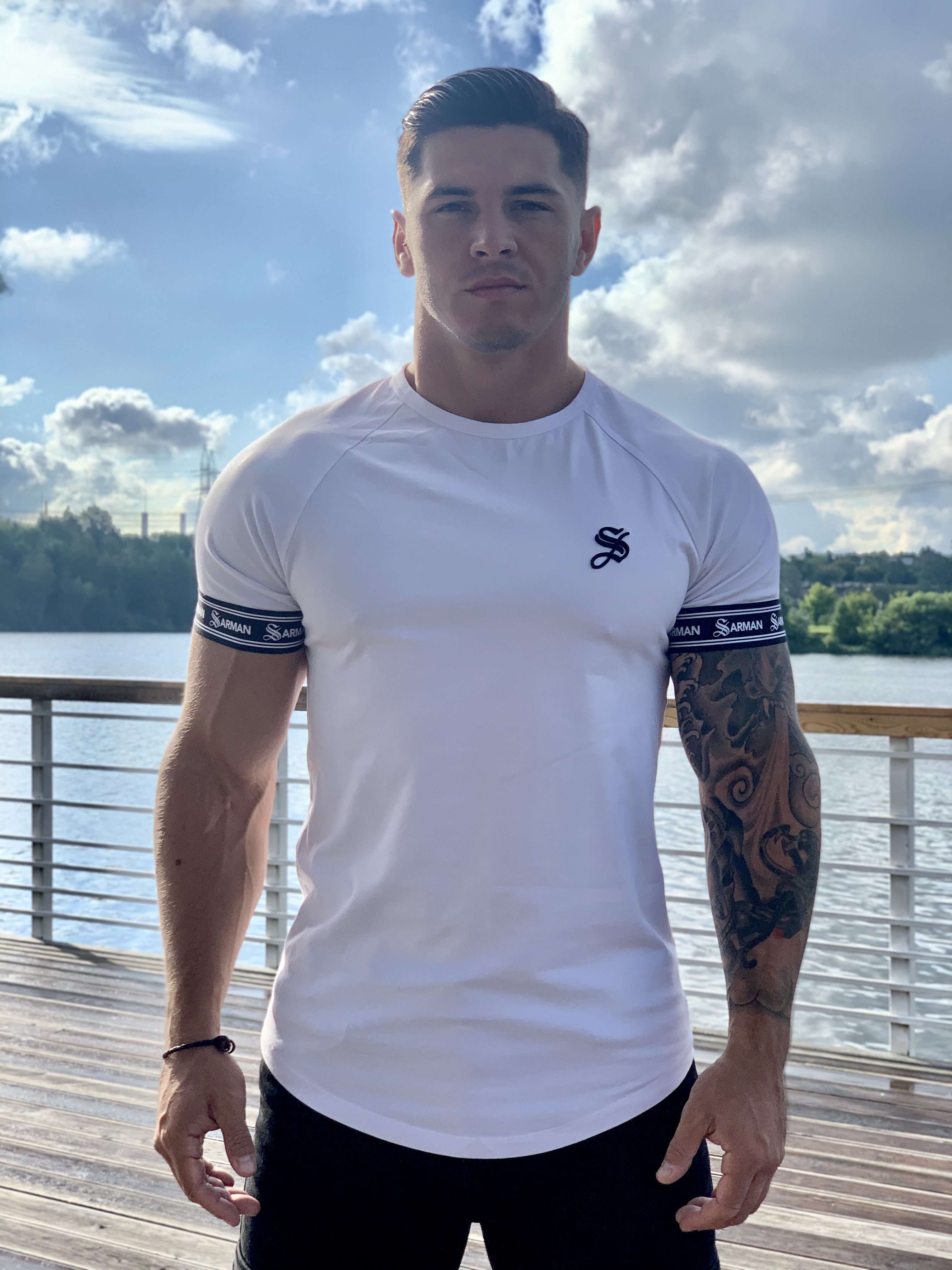Epitome - White T-shirt for Men (PRE-ORDER DISPATCH DATE 25 SEPTEMBER) - Sarman Fashion - Wholesale Clothing Fashion Brand for Men from Canada