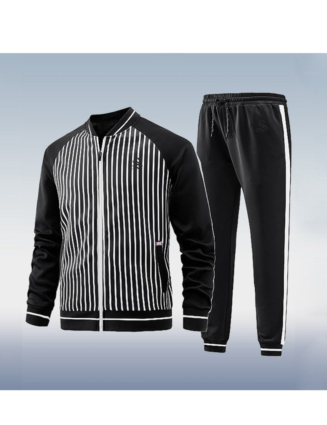 Eria 56 - Complete Set - Long Sleeves Track Tops & Joggers for Men - Sarman Fashion - Wholesale Clothing Fashion Brand for Men from Canada