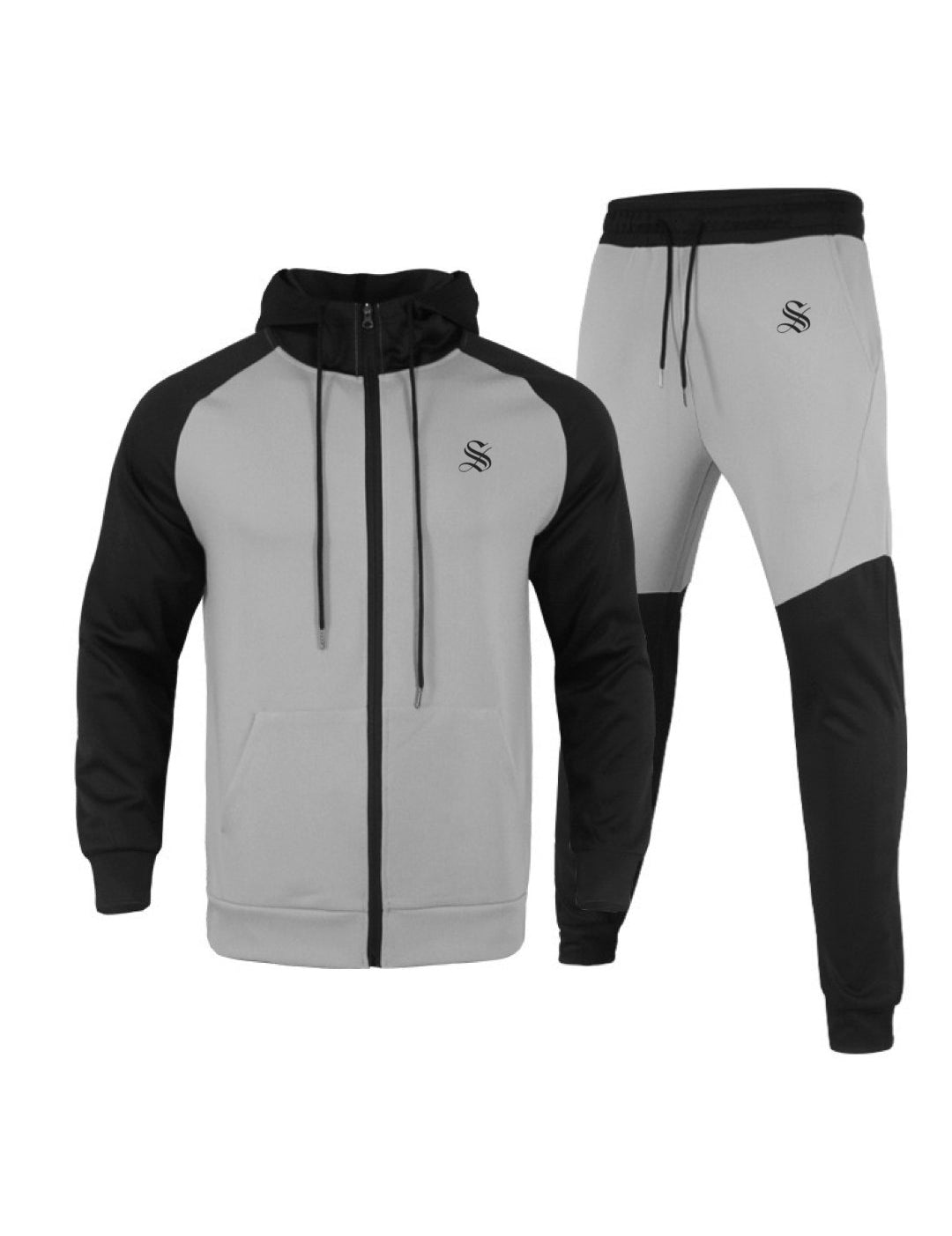 Eria 60 - Complete Set - Long Sleeves Hoodie & Joggers for Men - Sarman Fashion - Wholesale Clothing Fashion Brand for Men from Canada