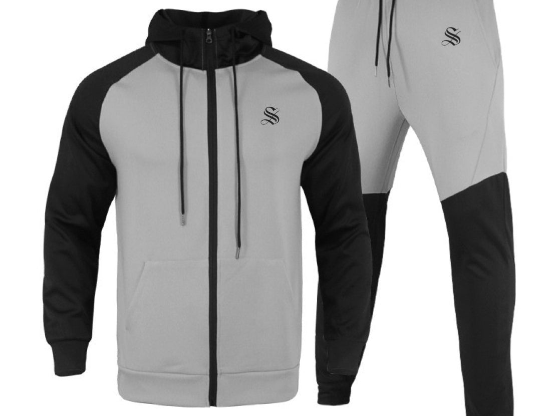 Eria 60 - Complete Set - Long Sleeves Hoodie & Joggers for Men - Sarman Fashion - Wholesale Clothing Fashion Brand for Men from Canada