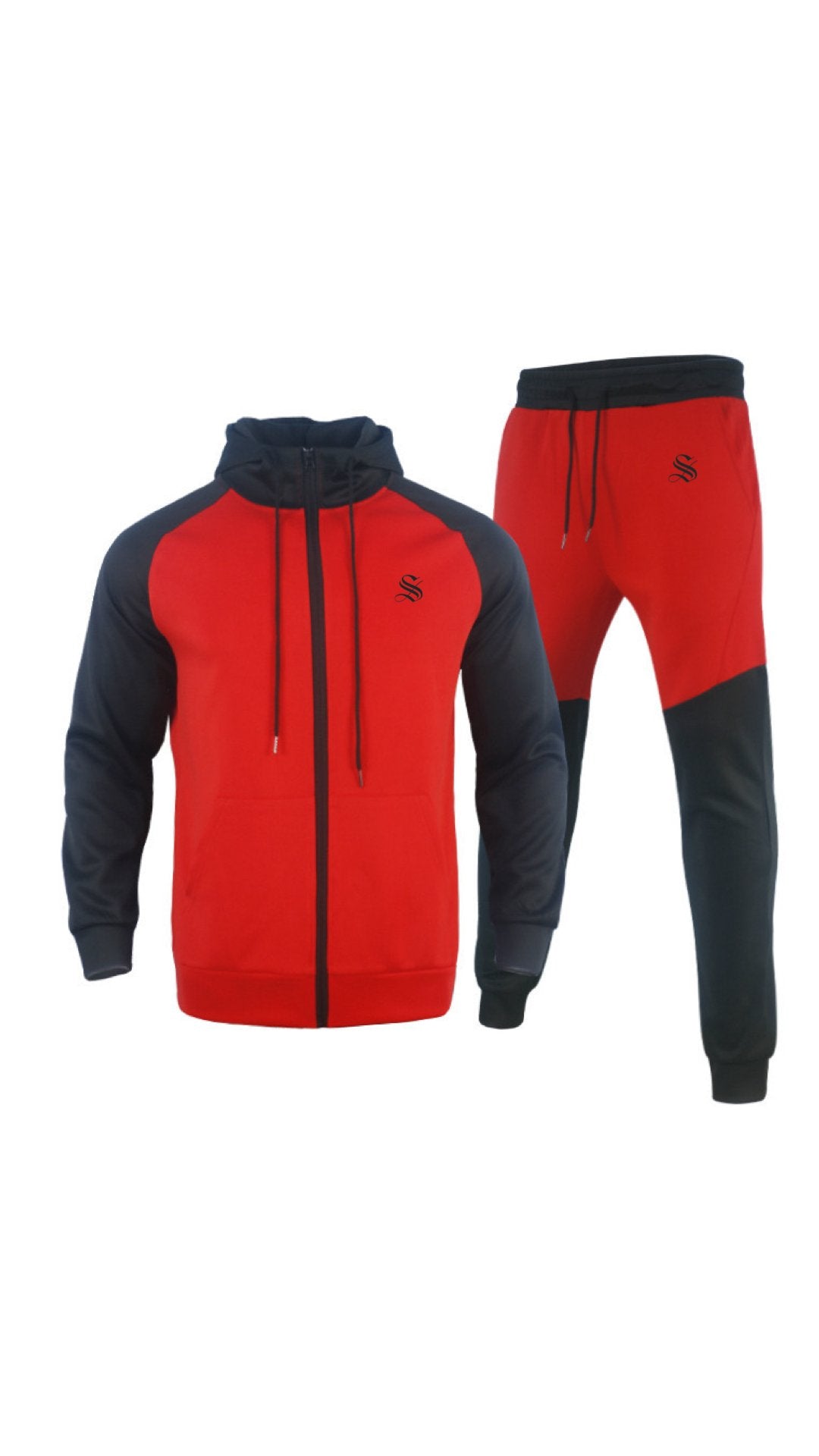 Eria 60 - Complete Set - Long Sleeves Hoodie & Joggers for Men - Sarman Fashion - Wholesale Clothing Fashion Brand for Men from Canada