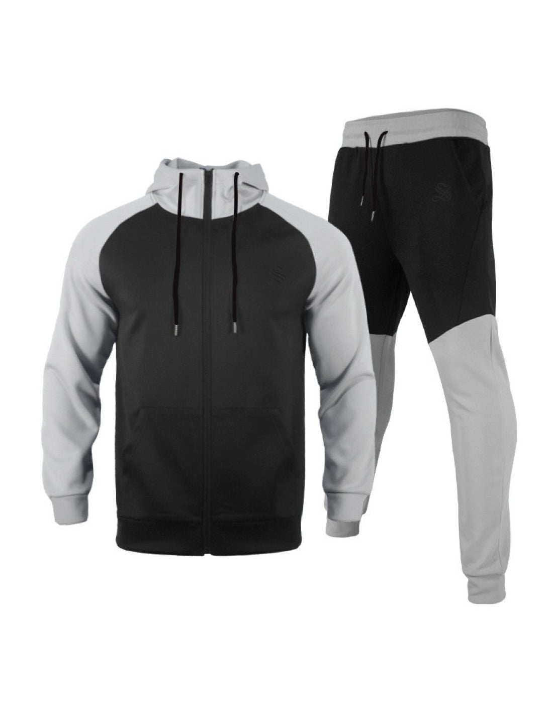 Eria 60 - Complete Set - Long Sleeves Hoodie & Joggers for Men - Sarman Fashion - Wholesale Clothing Fashion Brand for Men from Canada