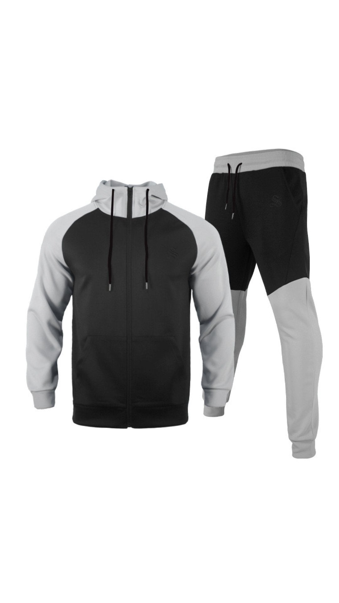 Eria 60 - Complete Set - Long Sleeves Hoodie & Joggers for Men - Sarman Fashion - Wholesale Clothing Fashion Brand for Men from Canada