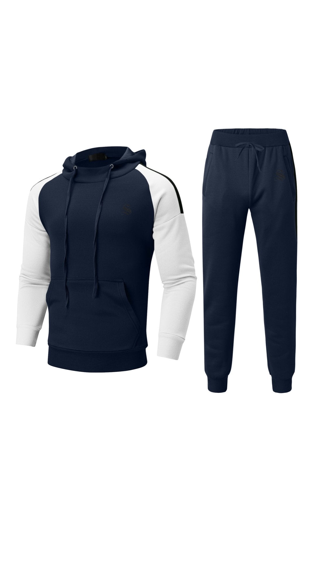 Eria 61 - Complete Set - Long Sleeves Hoodie & Joggers for Men - Sarman Fashion - Wholesale Clothing Fashion Brand for Men from Canada