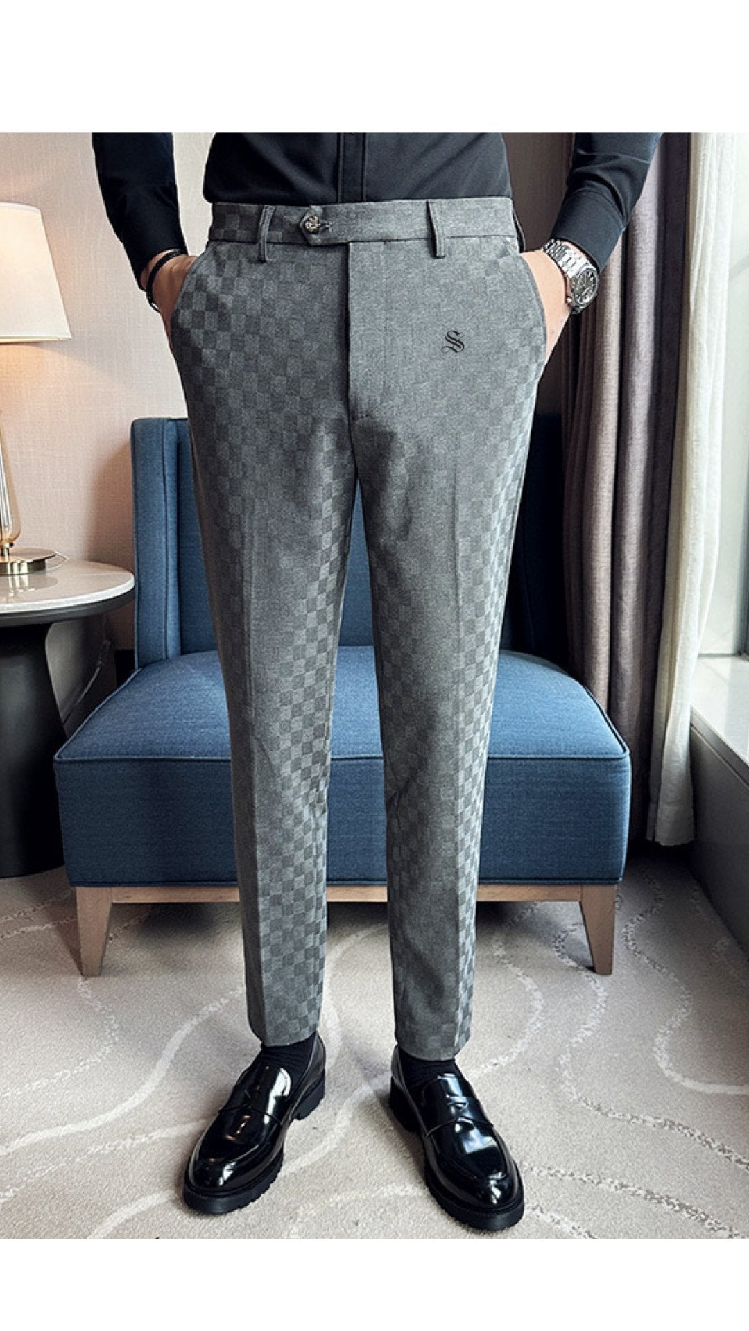 Exhec 3 - Pants for Men - Sarman Fashion - Wholesale Clothing Fashion Brand for Men from Canada