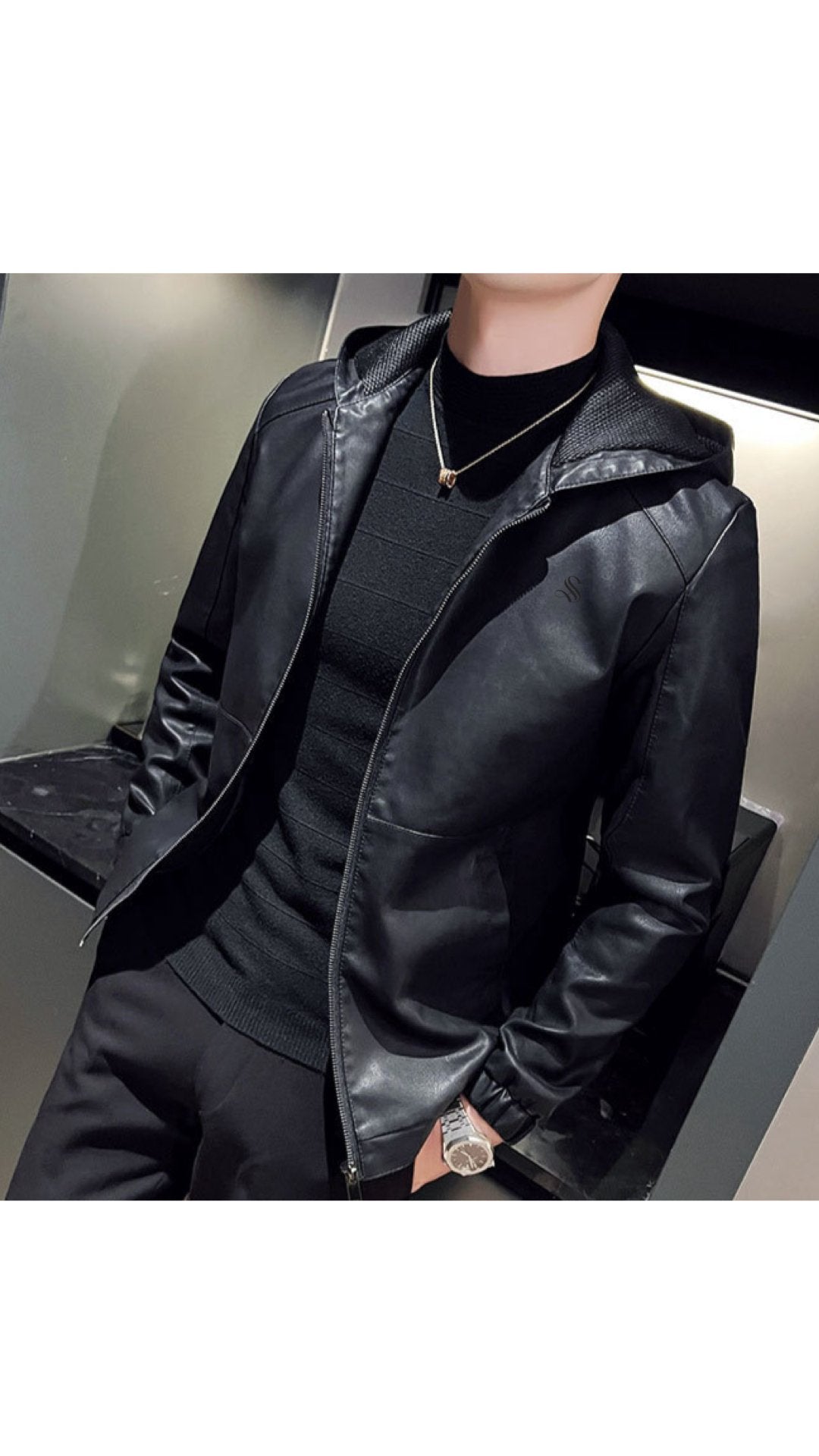 Fakultative - Jacket for Men - Sarman Fashion - Wholesale Clothing Fashion Brand for Men from Canada