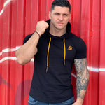 Falcon - Black T-shirt for Men - Sarman Fashion - Wholesale Clothing Fashion Brand for Men from Canada