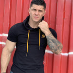 Falcon - Black T-shirt for Men - Sarman Fashion - Wholesale Clothing Fashion Brand for Men from Canada
