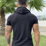 Falcon - Black T-shirt for Men (PRE-ORDER DISPATCH DATE 1 JUIN 2021) - Sarman Fashion - Wholesale Clothing Fashion Brand for Men from Canada