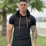 Falcon - Black T-shirt for Men (PRE-ORDER DISPATCH DATE 1 JUIN 2021) - Sarman Fashion - Wholesale Clothing Fashion Brand for Men from Canada