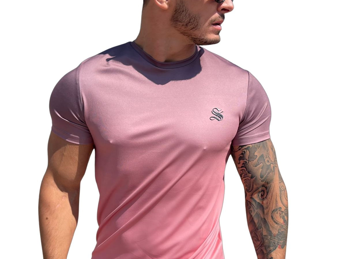 Fancylio - Purple/Pink T-Shirt for Men (PRE-ORDER DISPATCH DATE 25 DECEMBER 2021) - Sarman Fashion - Wholesale Clothing Fashion Brand for Men from Canada