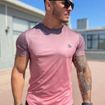 Fancylio - Purple/Pink T-Shirt for Men (PRE-ORDER DISPATCH DATE 25 DECEMBER 2021) - Sarman Fashion - Wholesale Clothing Fashion Brand for Men from Canada