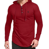 Fanula - Long Sleeve Shirt with Hood for Men - Sarman Fashion - Wholesale Clothing Fashion Brand for Men from Canada