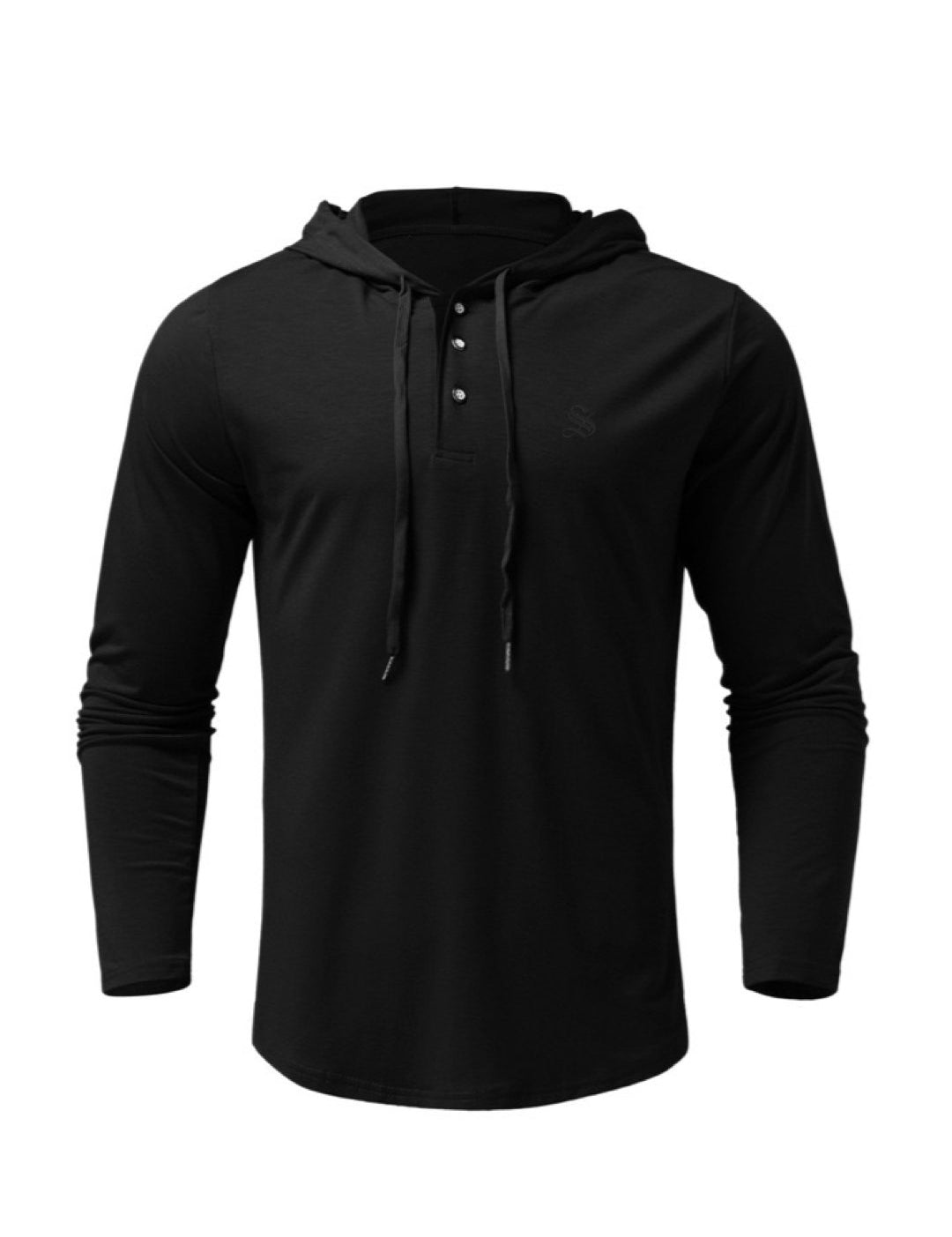 Fanula - Long Sleeve Shirt with Hood for Men - Sarman Fashion - Wholesale Clothing Fashion Brand for Men from Canada