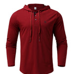 Fanula - Long Sleeve Shirt with Hood for Men - Sarman Fashion - Wholesale Clothing Fashion Brand for Men from Canada