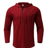 Fanula - Long Sleeve Shirt with Hood for Men - Sarman Fashion - Wholesale Clothing Fashion Brand for Men from Canada