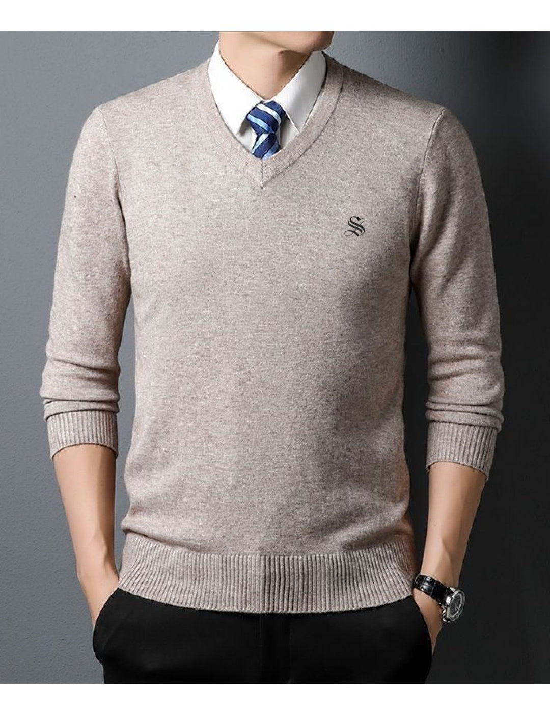 Fanzula - Sweater for Men - Sarman Fashion - Wholesale Clothing Fashion Brand for Men from Canada