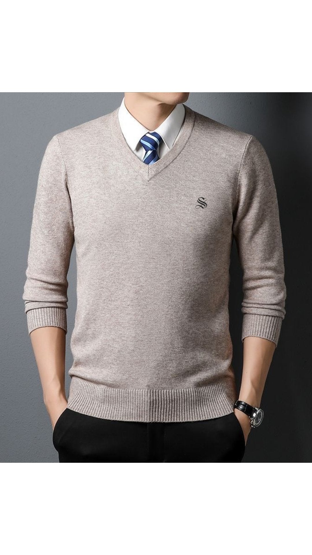 Fanzula - Sweater for Men - Sarman Fashion - Wholesale Clothing Fashion Brand for Men from Canada