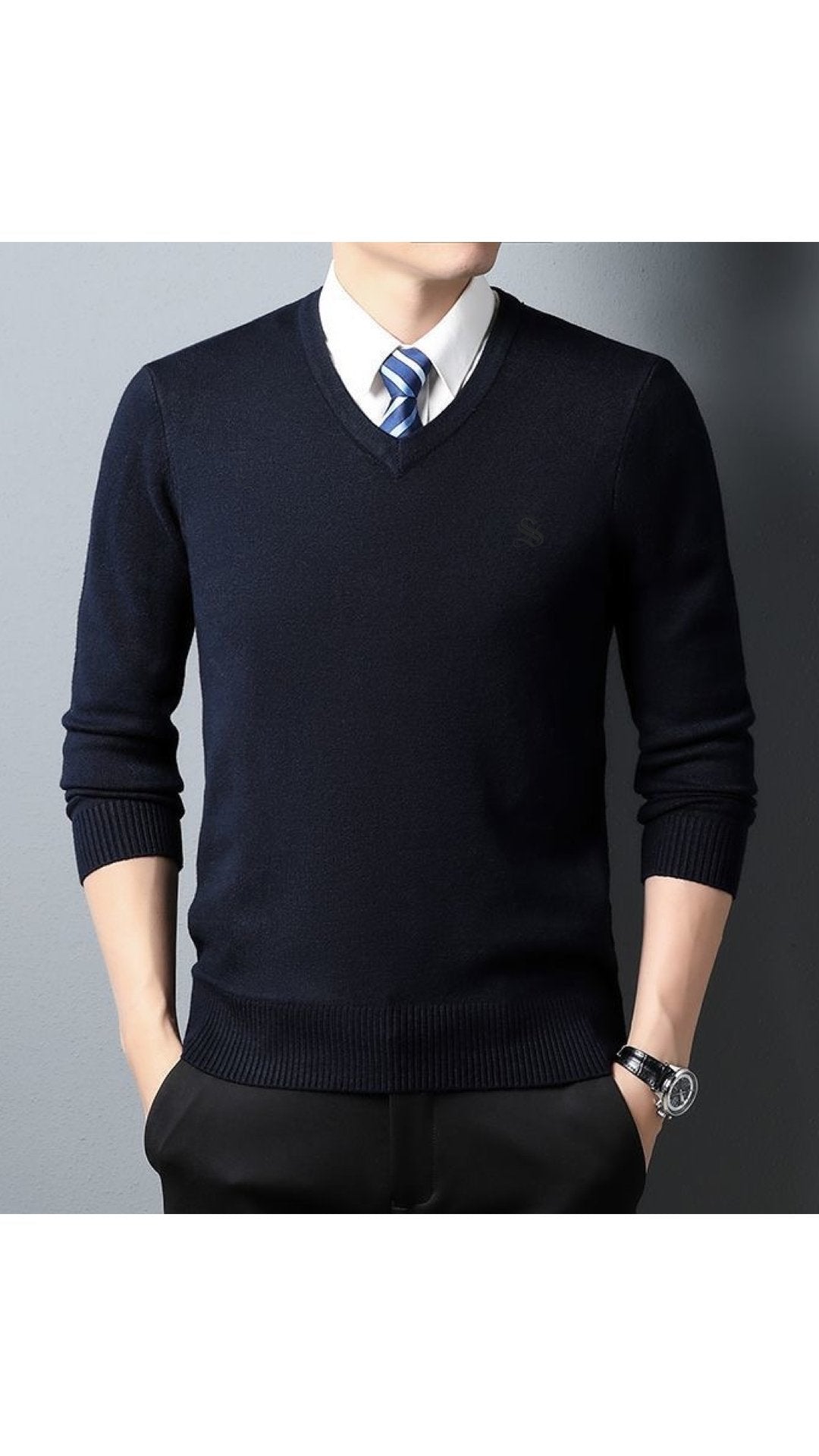 Fanzula - Sweater for Men - Sarman Fashion - Wholesale Clothing Fashion Brand for Men from Canada