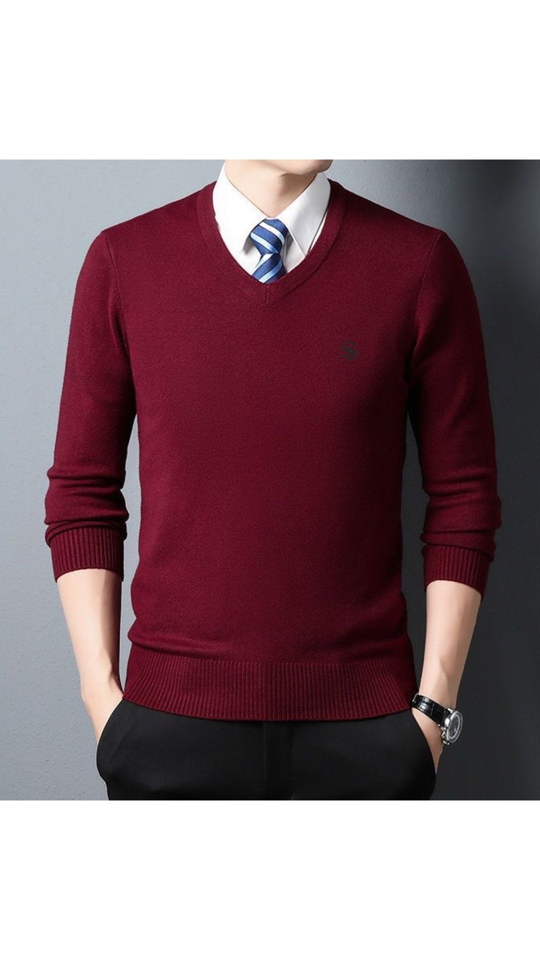 Fanzula - Sweater for Men - Sarman Fashion - Wholesale Clothing Fashion Brand for Men from Canada