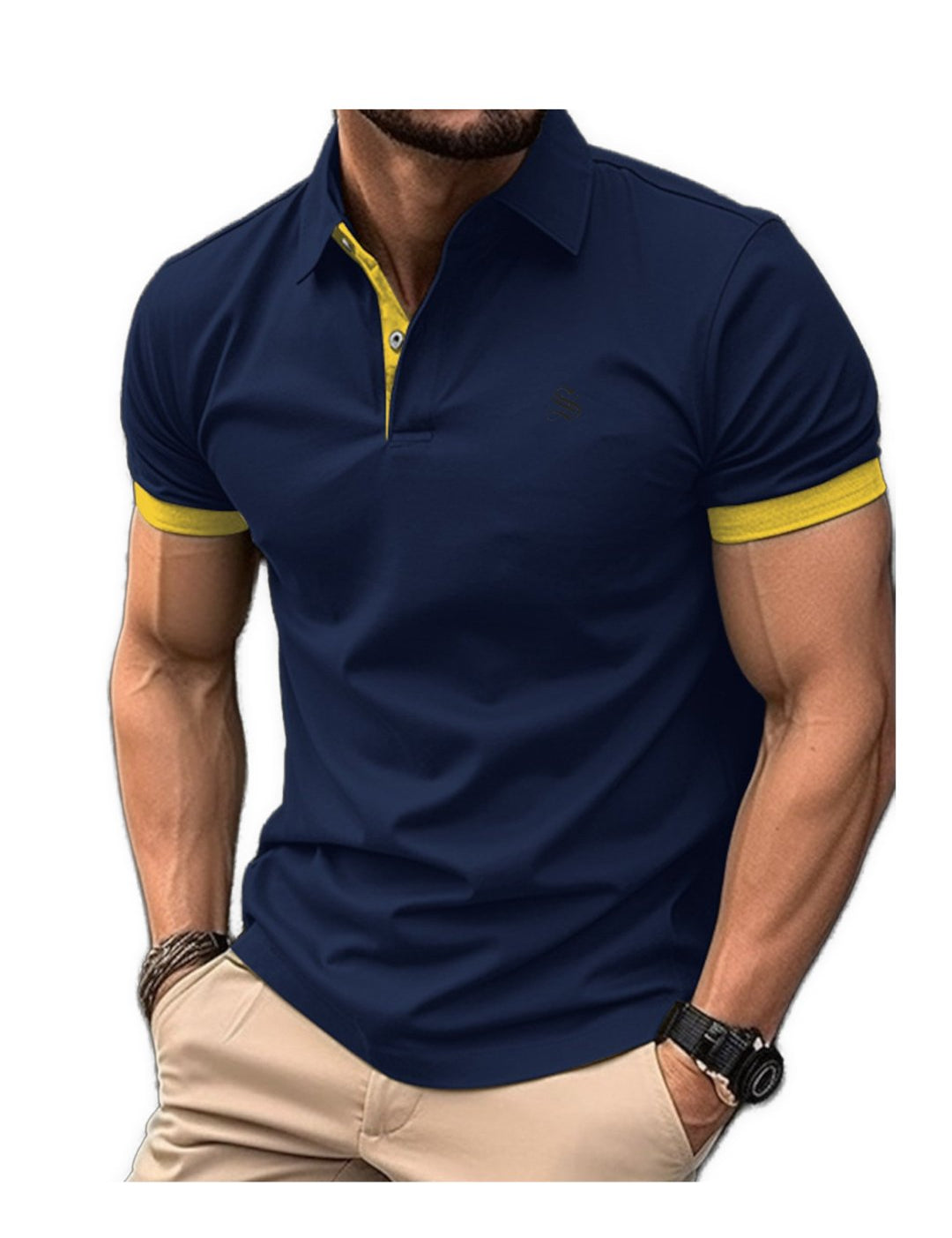 Fatchi - Polo Shirt for Men - Sarman Fashion - Wholesale Clothing Fashion Brand for Men from Canada