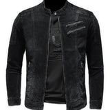 FBRU - Long Sleeve Jeans Jacket for Men - Sarman Fashion - Wholesale Clothing Fashion Brand for Men from Canada