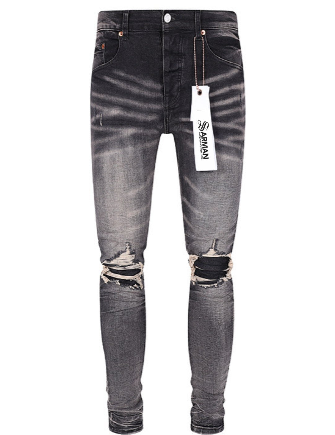Felozna - Skinny Legs Denim Jeans for Men - Sarman Fashion - Wholesale Clothing Fashion Brand for Men from Canada