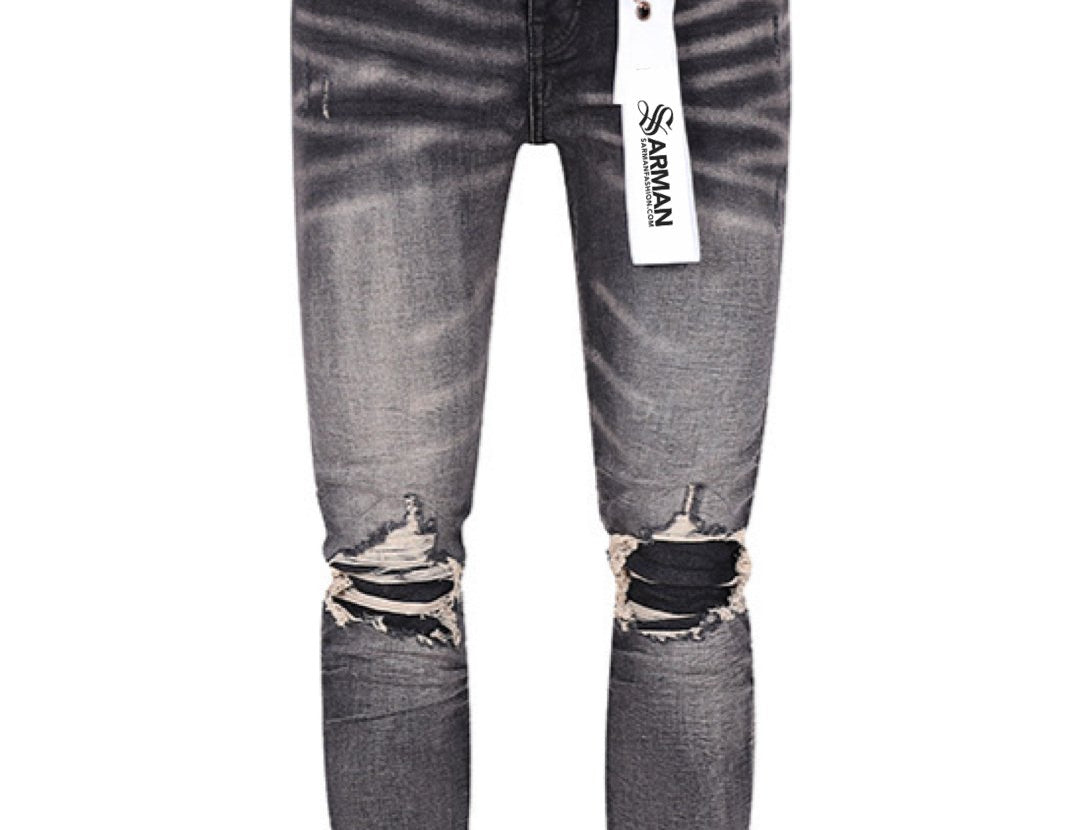 Felozna - Skinny Legs Denim Jeans for Men - Sarman Fashion - Wholesale Clothing Fashion Brand for Men from Canada