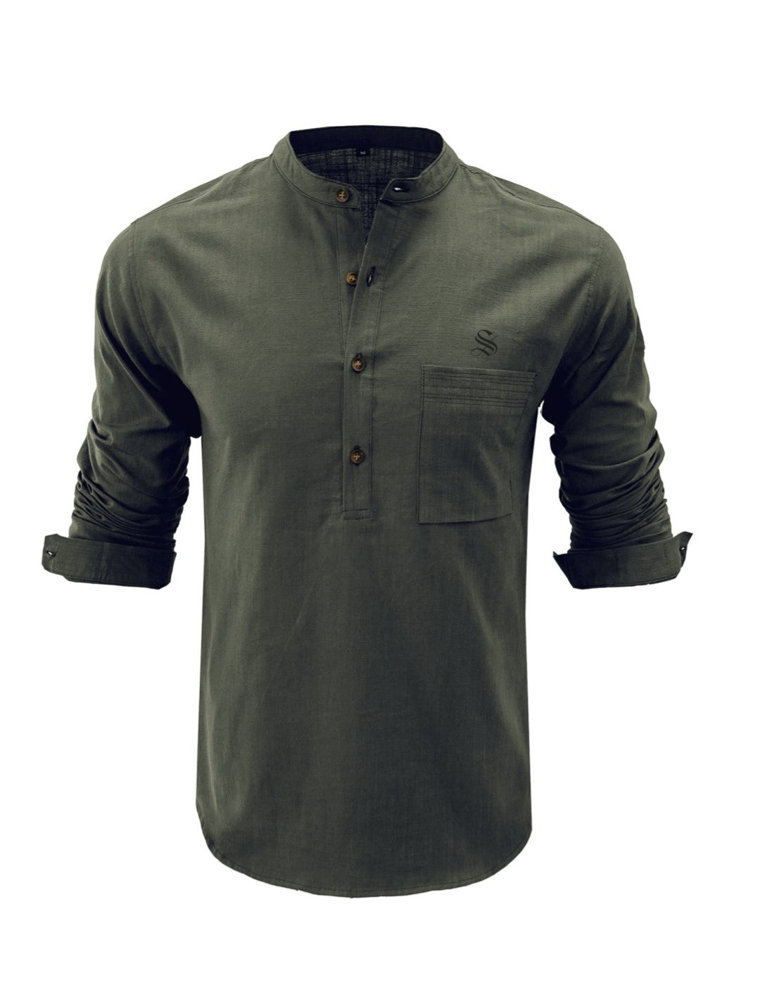 Fermino - Long Sleeves Shirt for Men - Sarman Fashion - Wholesale Clothing Fashion Brand for Men from Canada