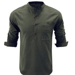 Fermino - Long Sleeves Shirt for Men - Sarman Fashion - Wholesale Clothing Fashion Brand for Men from Canada