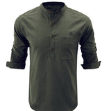 Fermino - Long Sleeves Shirt for Men - Sarman Fashion - Wholesale Clothing Fashion Brand for Men from Canada