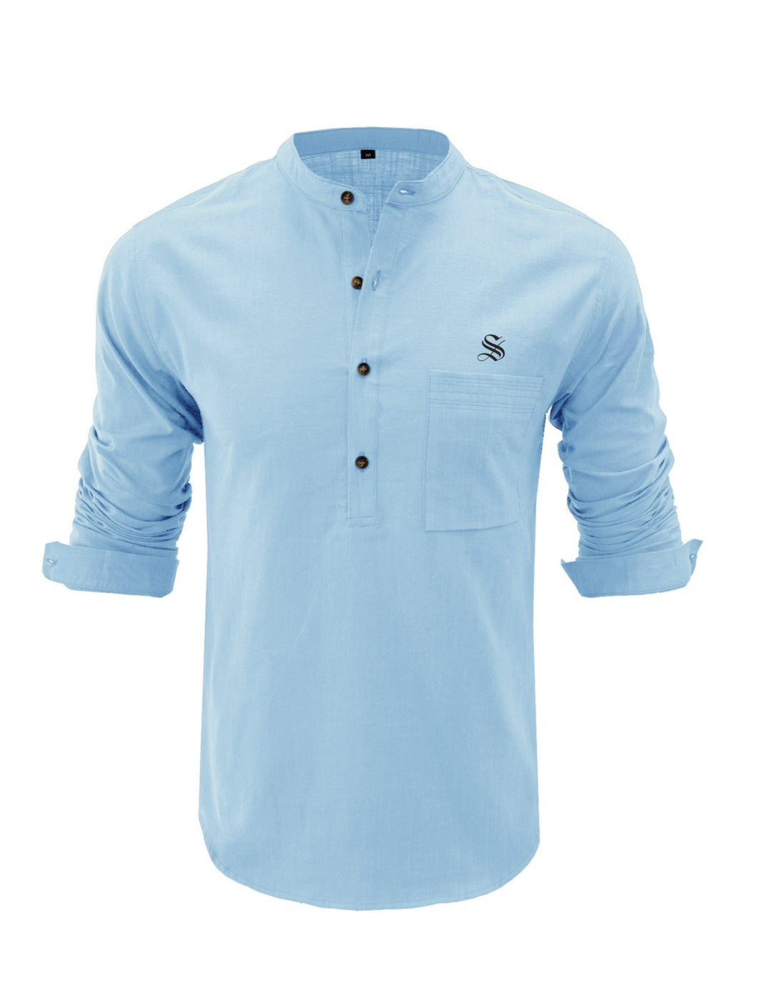 Fermino - Long Sleeves Shirt for Men - Sarman Fashion - Wholesale Clothing Fashion Brand for Men from Canada