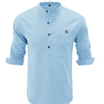 Fermino - Long Sleeves Shirt for Men - Sarman Fashion - Wholesale Clothing Fashion Brand for Men from Canada
